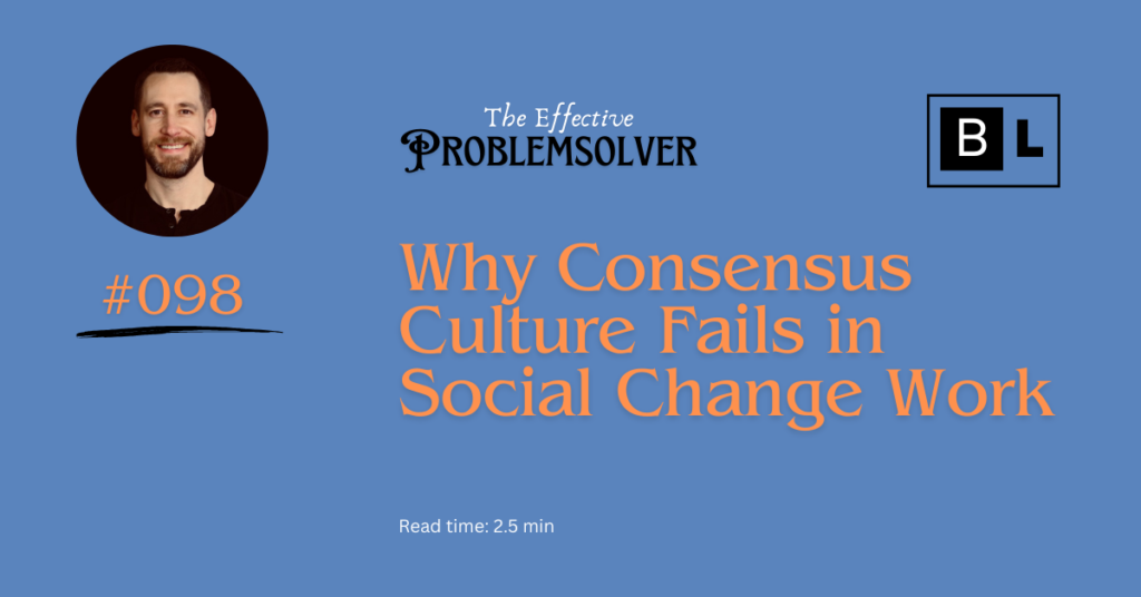 consensus culture