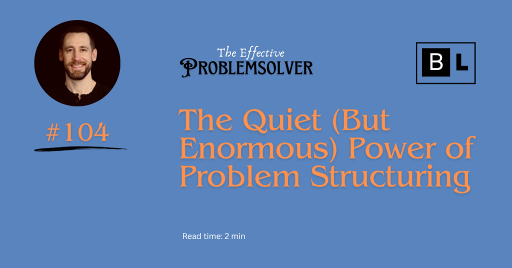 problem structuring